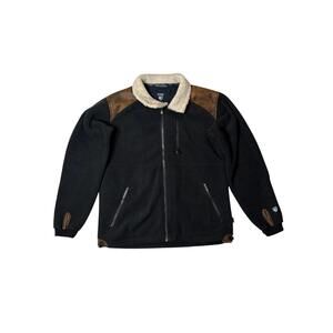Kuhl Alpenwerxs Black Fleece Jacket Men's Small